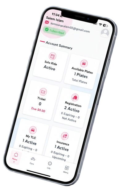Drivelaar App Screenshot